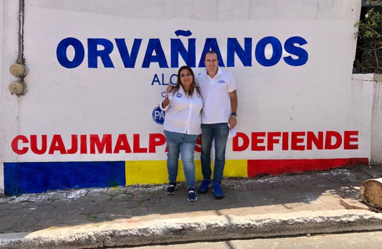 Candidato Carlos Orvañanos da a conocer iniciativa para fundar centros de apoyo a mujeres en Cuajimalpa