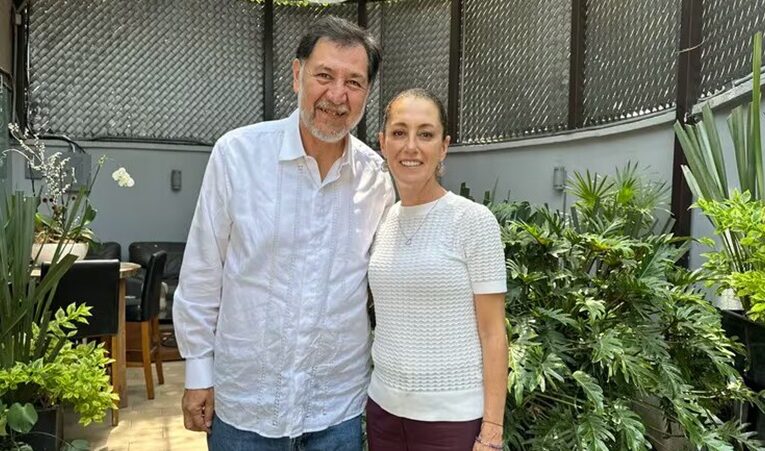 Gerardo Fernández Noroña revela petición a Claudia Sheinbaum