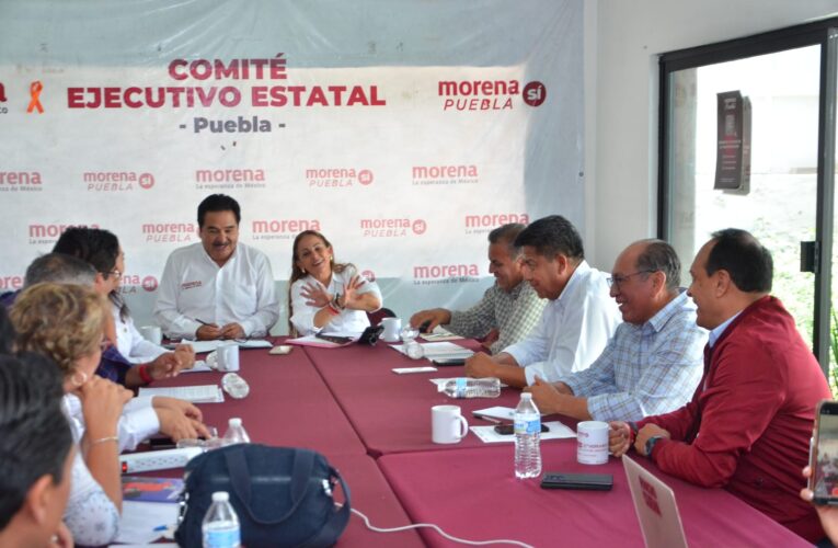Morena en Puebla fortalece lazos con diputados y alcaldes electos
