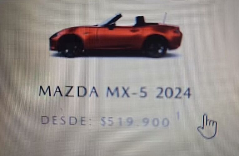 La polémica de TikTok y el Mazda MX-5 de 519 pesos: ¿error tipográfico o intento de fraude?